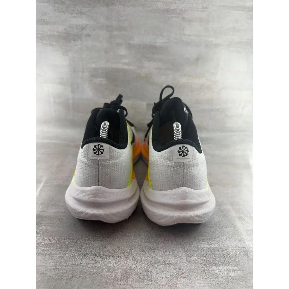 Nike Air Winflo 10 Men White Volt Orange Running Shoes DV4022-101 Size 8
